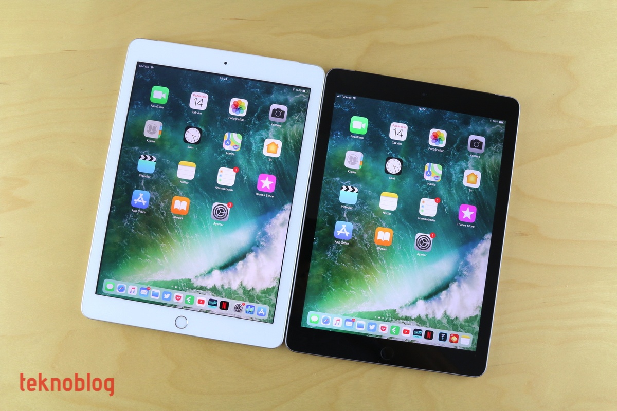 Модель iPad 2018 не сильно изменилась по дизайну по сравнению со своим предшественником